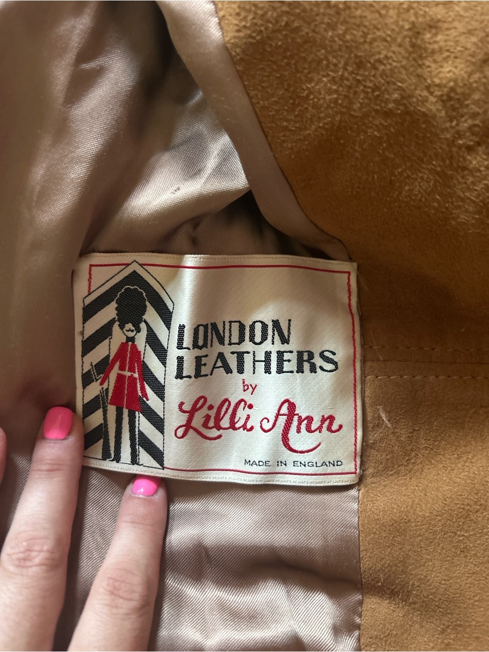 Brown Shearling Trench Coat - Women's Luxe Suede and Fur - Picture 10 of 10